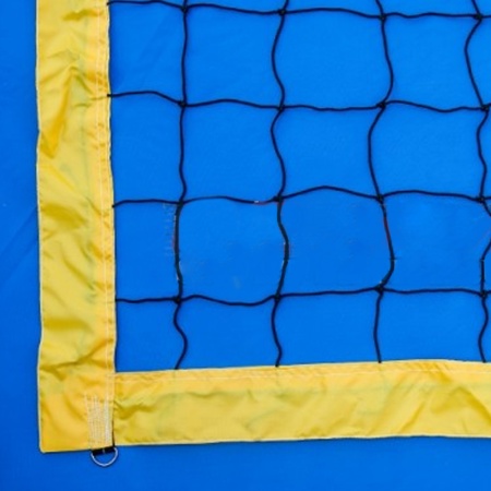 Купить Сетка для пляжного волейбола, обшитая с 4-х сторон, Д 2,2 мм в Балее 