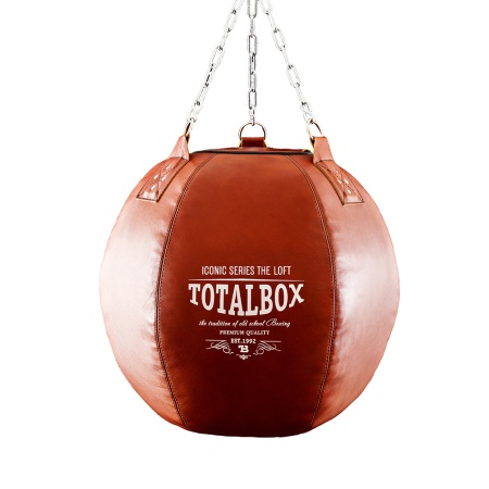 Купить Груша кожаная боксерская "LOFT Шар" Totalbox в Балее 