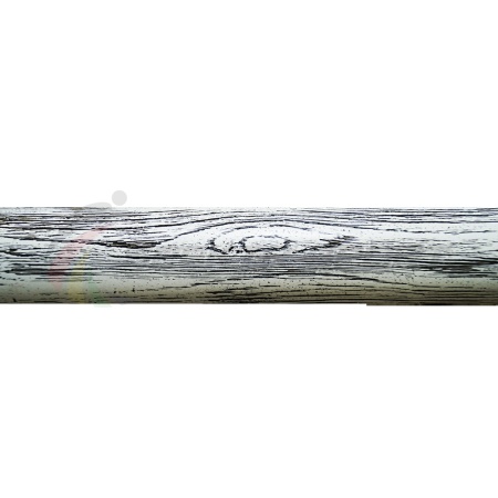 Купить Деревянный поручень для хор. станков 2 м. Дуб (белый+черная патина) в Балее 