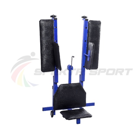 Купить Тренажер для растяжки поперечного шпагата Spektr Sport Маховик 1.0 синий в Балее 