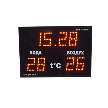 Купить Часы-термометр СТ1.13-2t для бассейна в Балее 