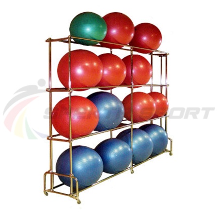 Купить Стеллаж для гимнастических мячей 16 шт в Балее 