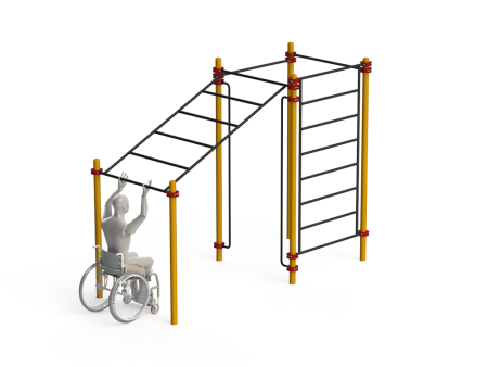 Купить Спортивный комплекс для инвалидов-колясочников WRK-D15_76mm в Балее 