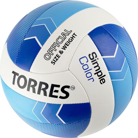 Купить Мяч волейбольный Torres Simple Color любительский р.5 в Балее 